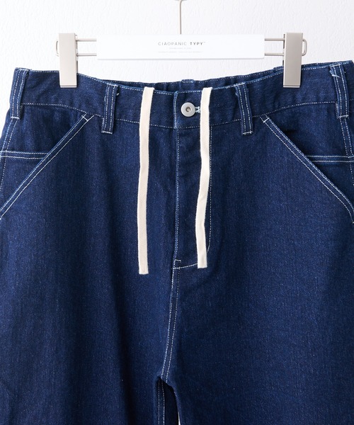 CIAOPANIC TYPY(チャオパニックティピー)の「【TYPYDENIM】ペインターパンツ(デニムパンツ・メンズ・ネイビー/アイボリー/ブルー・LARGE/MEDIUM)」の22枚目の写真