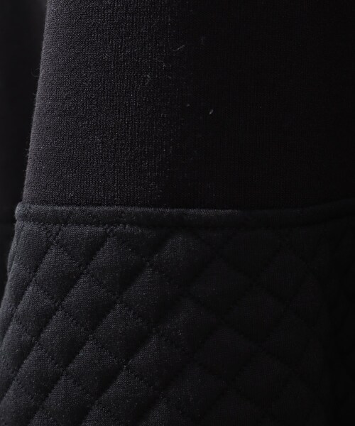 DRESKIP（ドレスキップ）の「◆キルト切り替えマ－メイドワンピース（ワンピース・レディース・ブラック/ダークブラウン/アイボリー・02/03/04）」の12枚目の写真