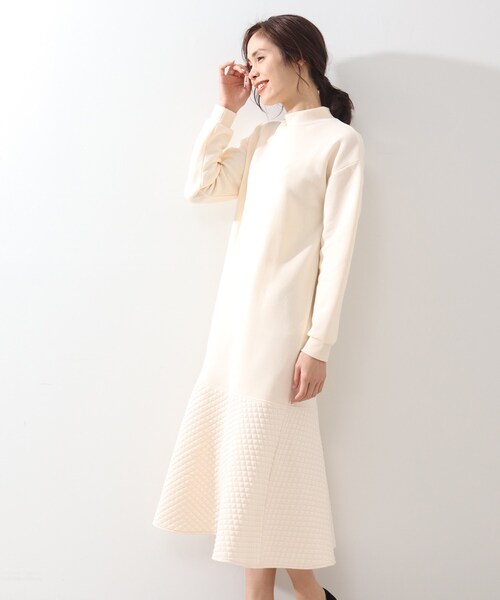 DRESKIP（ドレスキップ）の「◆キルト切り替えマ－メイドワンピース（ワンピース・レディース・ブラック/ダークブラウン/アイボリー・02/03/04）」の19枚目の写真