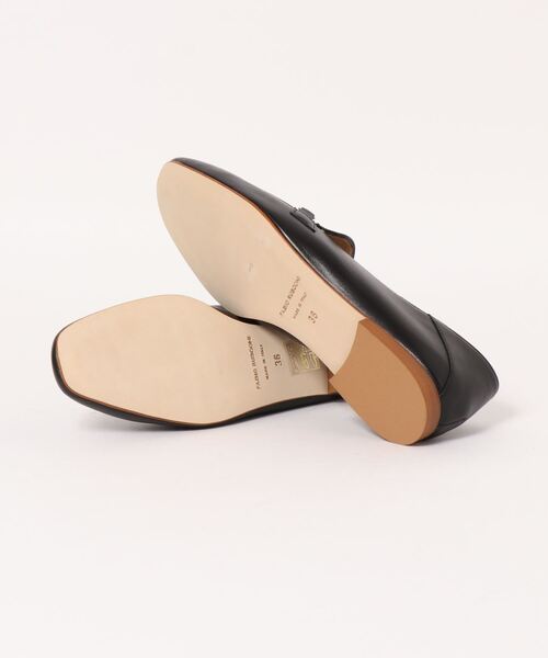 FABIO RUSCONI（ファビオルスコーニ）の「【FABIO RUSCONI/ファビオ ルスコーニ】 ビットローファー　ポインテッドトゥ（ローファー・レディース・ブラック/シルバー・38/36/37）」の4枚目の写真