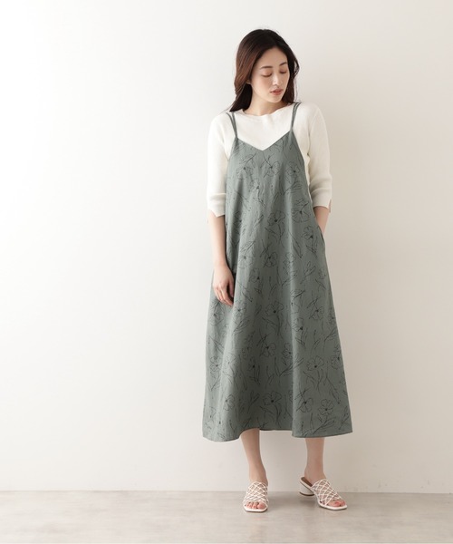 ブランド古着 キャミソールワンピース ワンピース Natural Beauty Basic ナチュラルビューティーベーシック のファッション通販 Zozoused