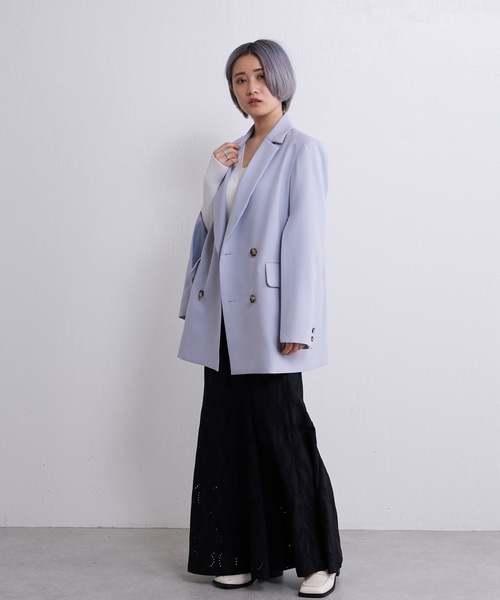 Lui's（ルイス）の「カットレースマーメイドスカート（スカート・レディース・ホワイト/ブラック/ベージュ・FREE）」の9枚目の写真