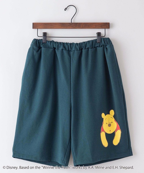 Disney(ディズニー)の「【OUTDOOR PRODUCTS/アウトドアプロダクツ】【DISNEY/ディズニー】 くまのプーさん ショートパンツ(その他パンツ・メンズ・ベージュ/ダークグリーン・MEDIUM/X-LARGE/SMALL/LARGE)」の5枚目の写真