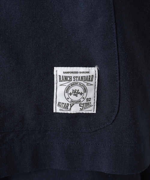 B.C STOCK(ベーセーストック)の「ルーズフィットカバーオール(ブルゾン・メンズ・ベージュ/カーキ/コバルトブルー・MEDIUM/LARGE)」の17枚目の写真