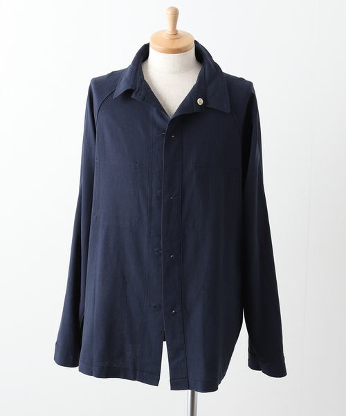 B.C STOCK(ベーセーストック)の「ルーズフィットカバーオール(ブルゾン・メンズ・ベージュ/カーキ/コバルトブルー・MEDIUM/LARGE)」の13枚目の写真