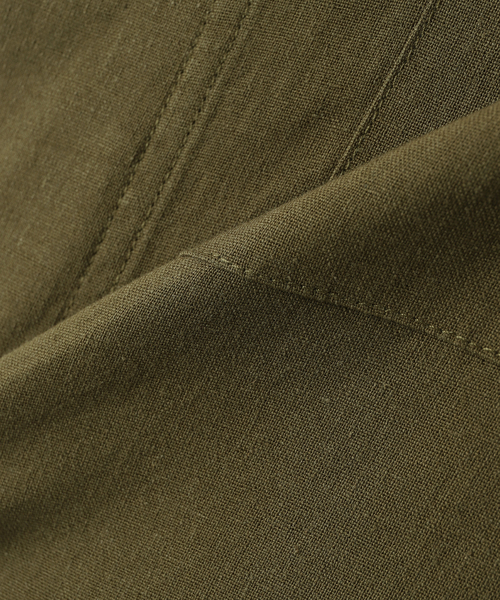 B.C STOCK(ベーセーストック)の「ルーズフィットカバーオール(ブルゾン・メンズ・ベージュ/カーキ/コバルトブルー・MEDIUM/LARGE)」の8枚目の写真