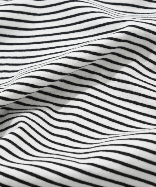 COVERNAT】STRIPE OVER-FIT LONG SLEEVE / カバーナット
