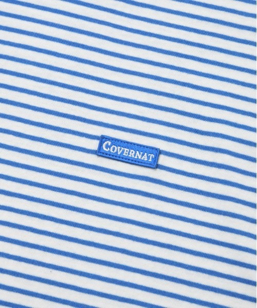 [COVERNAT]ストライプ ロングスリーブ COVERNAT】STRIPE OVER-FIT LONG SLEEVE / カバーナット