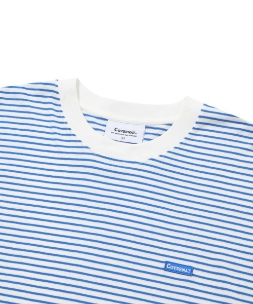 [COVERNAT]ストライプ ロングスリーブ COVERNAT】STRIPE OVER-FIT LONG SLEEVE / カバーナット