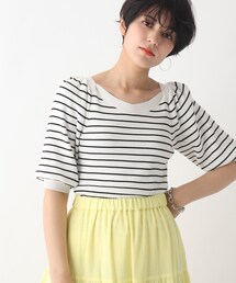 OPAQUE.CLIP | 【C】スクエアネックパフスリーブニット(ニット/セーター)