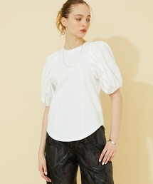 INella | 【INella/イネラ】モダンタックスリーブトップス(Tシャツ/カットソー)