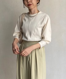 CAPRICIEUX LE'MAGE | ウエストマークリブプルオーバー(Tシャツ/カットソー)