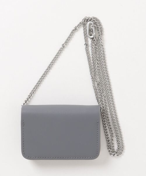 ALLSAINTS(オールセインツ)の「HONORE LEATHER CARDHOLDER | HONORE レザー カードホルダー(カードケース・レディース・グレー系・ONE SIZE)」の9枚目の写真