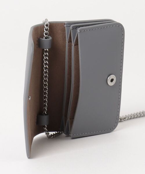 ALLSAINTS(オールセインツ)の「HONORE LEATHER CARDHOLDER | HONORE レザー カードホルダー(カードケース・レディース・グレー系・ONE SIZE)」の10枚目の写真