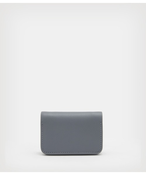 ALLSAINTS(オールセインツ)の「HONORE LEATHER CARDHOLDER | HONORE レザー カードホルダー(カードケース・レディース・グレー系・ONE SIZE)」の2枚目の写真