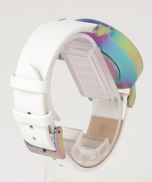 KLASSE14（クラスフォーティーン）の「KLASSE14/クラスフォーティーン 時計 ウォッチ MARIO NOBILE VOLARE WHITE RAINBOW 42mm 36mm（アナログ腕時計・レディース・ホワイト・36mm/42mm）」の2枚目の写真