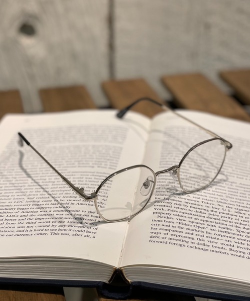 CIAOPANIC(チャオパニック)の「メタルフレームラウンドメガネ(メガネ・レディース・シルバー・FREE)」の4枚目の写真