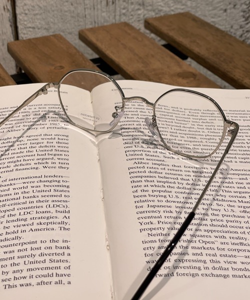 CIAOPANIC(チャオパニック)の「メタルフレームラウンドメガネ(メガネ・レディース・シルバー・FREE)」の3枚目の写真