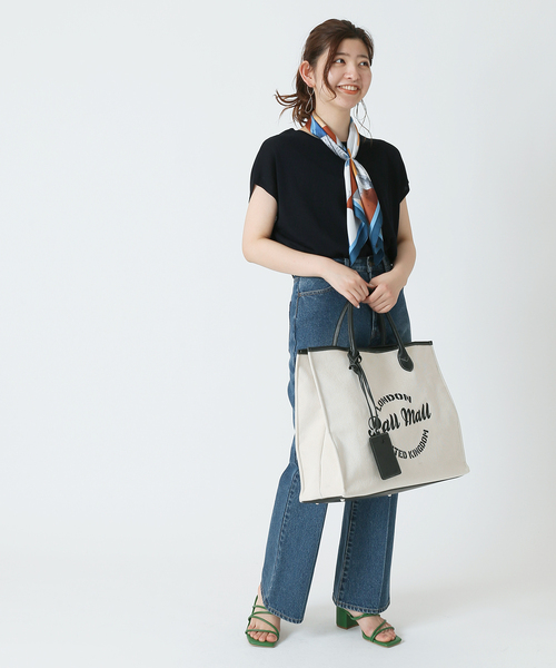 B.C STOCK(ベーセーストック)の「天竺編みフレンチ袖プルオーバー(Tシャツ/カットソー・レディース・ベージュ/ネイビー/ブラウン/オレンジ・FREE)」の18枚目の写真