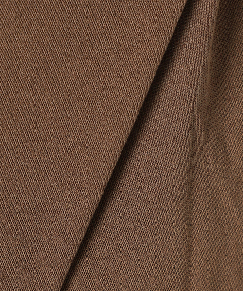 B.C STOCK(ベーセーストック)の「天竺編みフレンチ袖プルオーバー(Tシャツ/カットソー・レディース・ベージュ/ネイビー/ブラウン/オレンジ・FREE)」の11枚目の写真