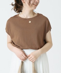 B.C STOCK | 天竺編みフレンチ袖プルオーバー◆(Tシャツ/カットソー)