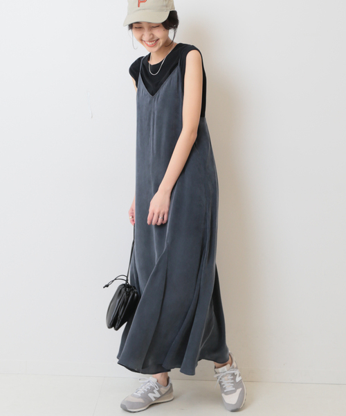 SLOBE IENA（スローブイエナ）の「フィブリルキャミワンピース