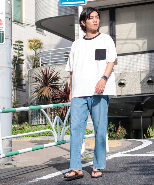 JOURNAL STANDARD(ジャーナルスタンダード)の「【VSシリーズ】クルーネック ポケットTシャツ(Tシャツ/カットソー・メンズ・ホワイト・MEDIUM/LARGE)」の5枚目の写真