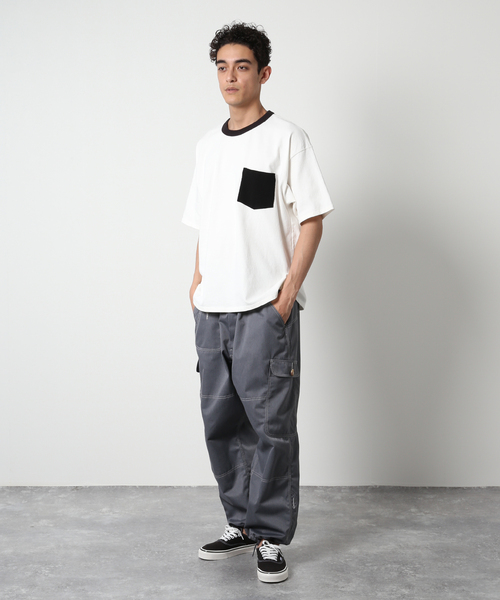 JOURNAL STANDARD(ジャーナルスタンダード)の「【VSシリーズ】クルーネック ポケットTシャツ(Tシャツ/カットソー・メンズ・ホワイト・MEDIUM/LARGE)」の7枚目の写真
