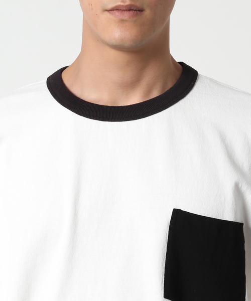 JOURNAL STANDARD(ジャーナルスタンダード)の「【VSシリーズ】クルーネック ポケットTシャツ(Tシャツ/カットソー・メンズ・ホワイト・MEDIUM/LARGE)」の11枚目の写真