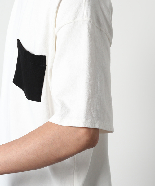JOURNAL STANDARD(ジャーナルスタンダード)の「【VSシリーズ】クルーネック ポケットTシャツ(Tシャツ/カットソー・メンズ・ホワイト・MEDIUM/LARGE)」の14枚目の写真