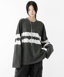 minsobi | タイダイ柄ビッグシルエットトップス(Tシャツ/カットソー)
