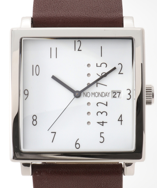 NO Monday（ノーマンデー）の「NO MONDAY NM-471BR【 ウォッチ 】（アナログ腕時計・レディース・シルバー・FREE）」の2枚目の写真