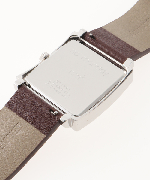 NO Monday（ノーマンデー）の「NO MONDAY NM-471BR【 ウォッチ 】（アナログ腕時計・レディース・シルバー・FREE）」の6枚目の写真