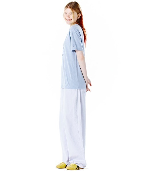 CLOTTY（クロッティ）の「『CLOTTY/クロッティー』OUTLINE CC T-SHIRT/アウトライン ビック綿あめ 半袖Tシャツ カットソー（Tシャツ/カットソー・レディース・イエロー/ブルー/ネイビー/ホワイト・FREE）」の21枚目の写真