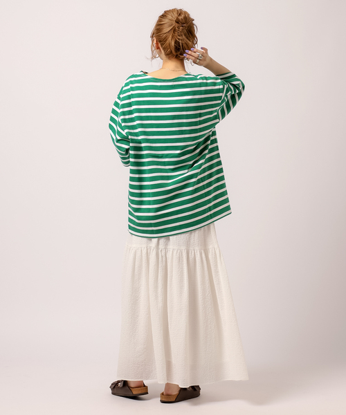 B.C STOCK(ベーセーストック)の「S/S BASQUE SHIRT(Tシャツ/カットソー・メンズ・グリーン/ブルー系その他・MEDIUM/LARGE)」の6枚目の写真