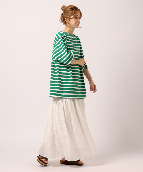 B.C STOCK(ベーセーストック)の「S/S BASQUE SHIRT(Tシャツ/カットソー・メンズ・グリーン/ブルー系その他・MEDIUM/LARGE)」の8枚目の写真