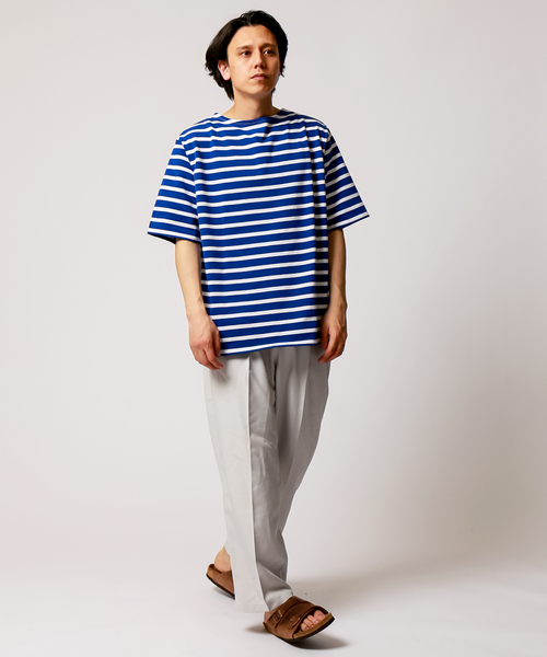 B.C STOCK(ベーセーストック)の「S/S BASQUE SHIRT(Tシャツ/カットソー・メンズ・グリーン/ブルー系その他・MEDIUM/LARGE)」の11枚目の写真
