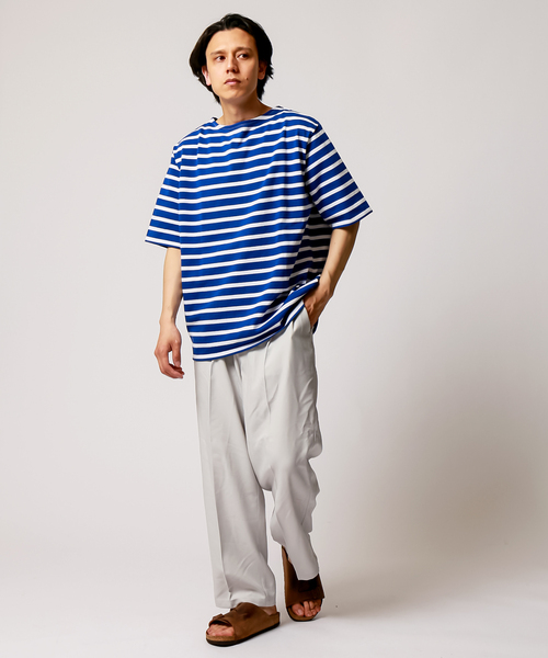 B.C STOCK(ベーセーストック)の「S/S BASQUE SHIRT(Tシャツ/カットソー・メンズ・グリーン/ブルー系その他・MEDIUM/LARGE)」の12枚目の写真