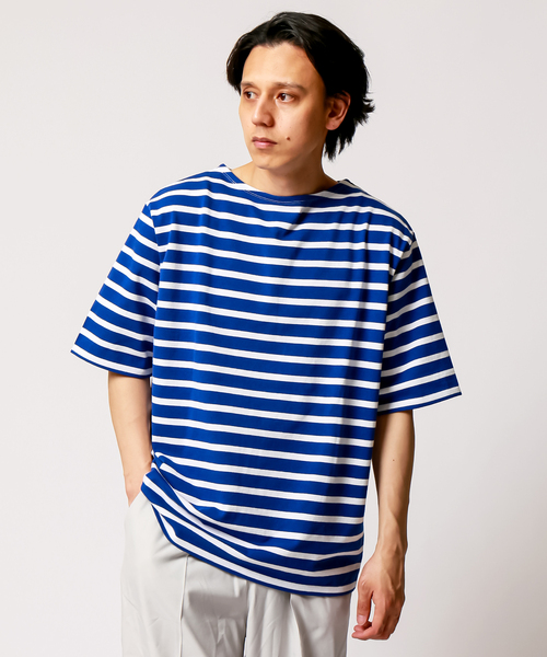 B.C STOCK(ベーセーストック)の「S/S BASQUE SHIRT(Tシャツ/カットソー・メンズ・グリーン/ブルー系その他・MEDIUM/LARGE)」の13枚目の写真