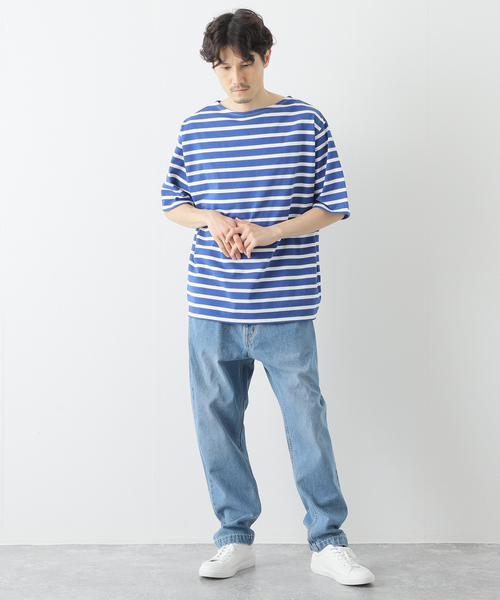 B.C STOCK(ベーセーストック)の「S/S BASQUE SHIRT(Tシャツ/カットソー・メンズ・グリーン/ブルー系その他・MEDIUM/LARGE)」の14枚目の写真