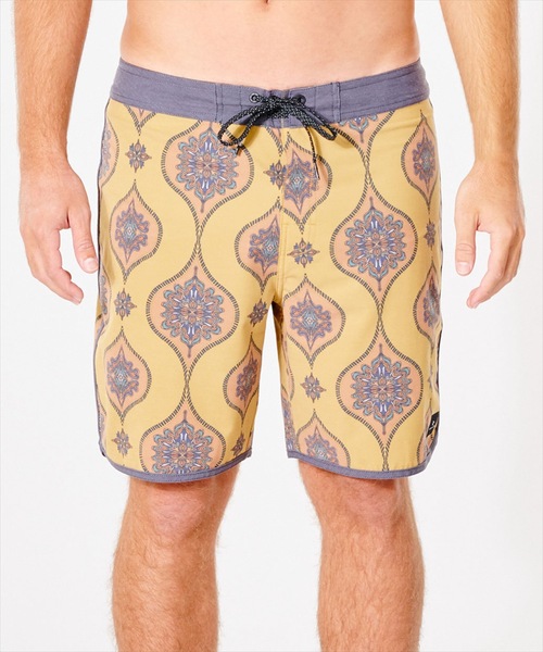 rip curl（リップカール）の「【RIPCURL（リップカール）】メンズ ボードショーツ/水陸両用総柄ストレッチサーフトランクス(水着)（水着・メンズ・ネイビー/イエロー系その他・32inch/30inch/28inch/31inch/29inch/33inch/34inch）」の8枚目の写真
