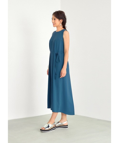 STYLE DELI(スタイルデリ)の「【LUXE】配色バックプリーツAラインワンピース(ワンピース・レディース・ピンク/ブルー・01/02)」の15枚目の写真