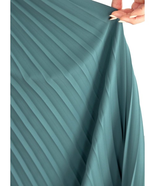 STYLE DELI(スタイルデリ)の「【LUXE】配色バックプリーツAラインワンピース(ワンピース・レディース・ピンク/ブルー・01/02)」の21枚目の写真