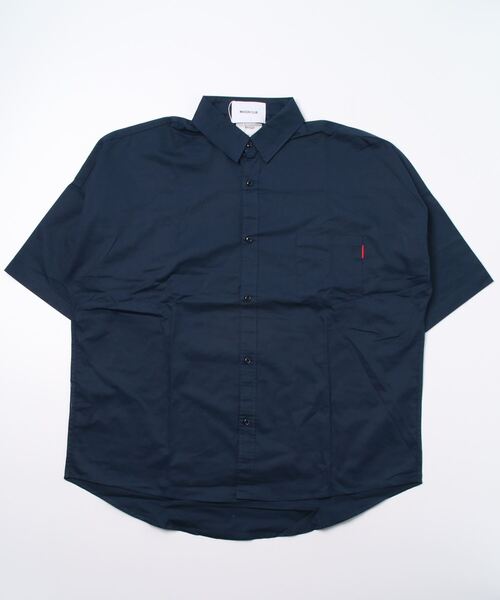 MAISON CLUB(メゾンクラブ)の「【MAISON CLUB】REDBOXストリートドロップショルダーシャツ SCCH017(シャツ/ブラウス・メンズ・ネイビー/グリーン・FREE)」の5枚目の写真