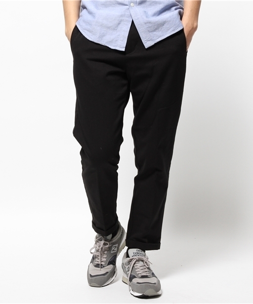 CIAOPANIC（チャオパニック）の「【Ciaopanic】TCツイルテーパードスラックス（その他パンツ・メンズ・グレー/ブラック/ネイビー・MEDIUM/LARGE/SMALL）」の2枚目の写真