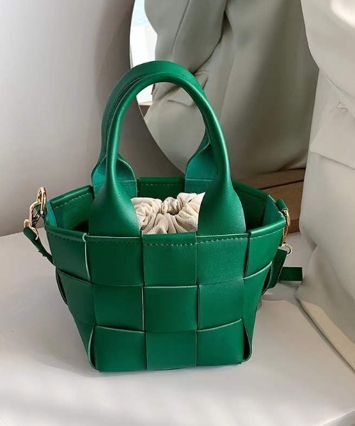 miniministore 3way配色ミニショルダーバッグ 手提げ
