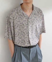 SENSE OF PLACE by URBAN RESEARCH | 『セットアップ対応』ペイズリーオープンカラーシャツ(5分袖)(シャツ/ブラウス)