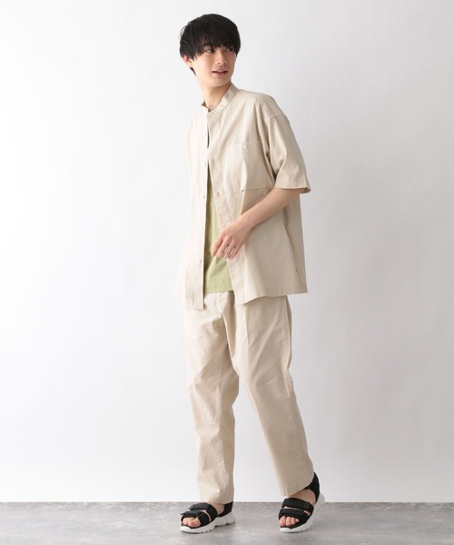 GLOBAL WORK(グローバルワーク)の「リネンミックスリラックスパンツ/275456(その他パンツ・メンズ・ダークブラウン/カーキ/その他/ホワイト系その他2・SMALL/MEDIUM/LARGE)」の5枚目の写真