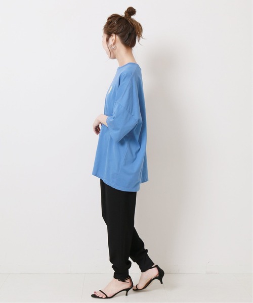 TICCA（ティッカ）の「【TICCA/ティッカ】 別注DAVID MOLLISONスクエアTシャツ（Tシャツ/カットソー・レディース・ブルー系その他/イエロー/ホワイト・FREE）」の15枚目の写真