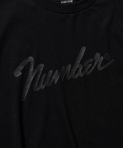 NUMBER (N)INE(ナンバーナイン)の「Number⑨_T-SHIRT / ナンバーナインロゴ Tシャツ(Tシャツ/カットソー・メンズ・ホワイト/ブラック/ブラック×ブラック/チャコールグレー・2/4/3/5)」の22枚目の写真